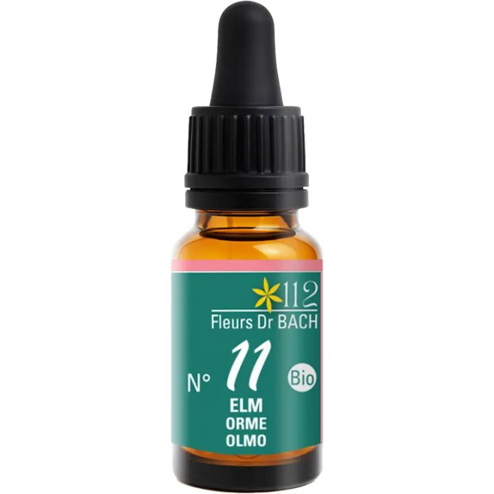 Inebios Fleur de Bach n°11 Elm Orme Bio 10 ml