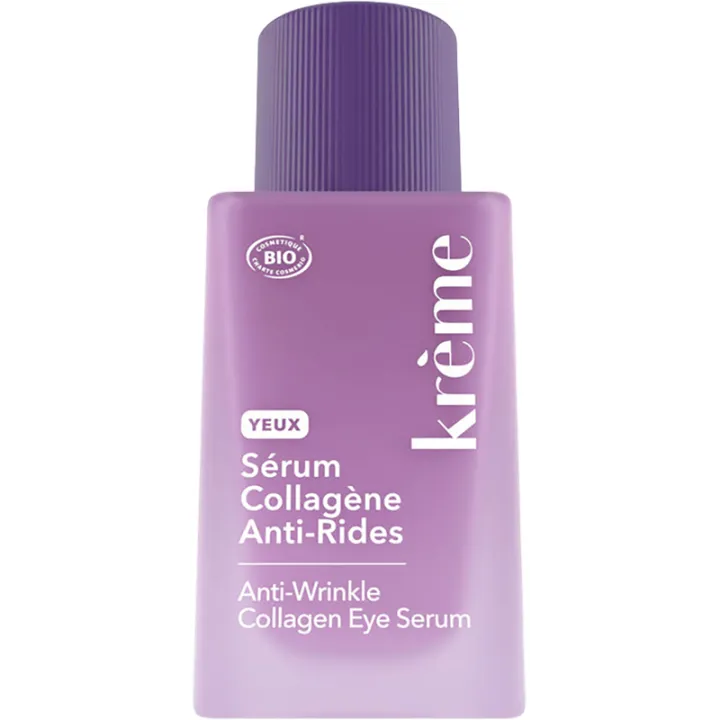 Krème Sérum Yeux Collagène Anti-Rides Bio Recharge 15 ml