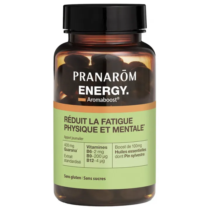 Pranarôm Aromaboost Energy 60 Capsules*