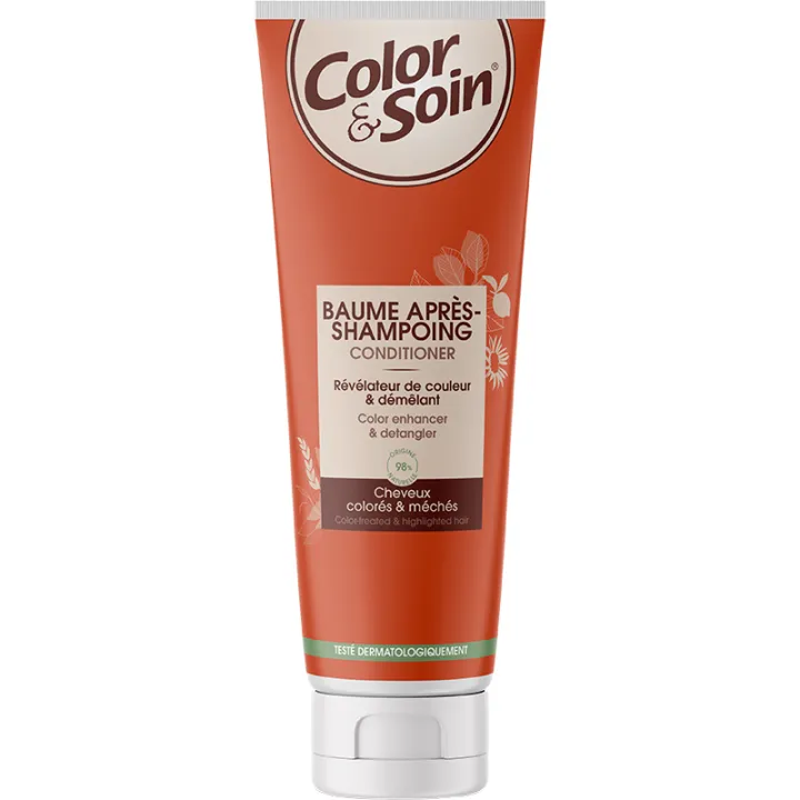 3 Chênes Color & Soin Baume Après-Shampooing Cheveux Colorés & Méchés 200 ml