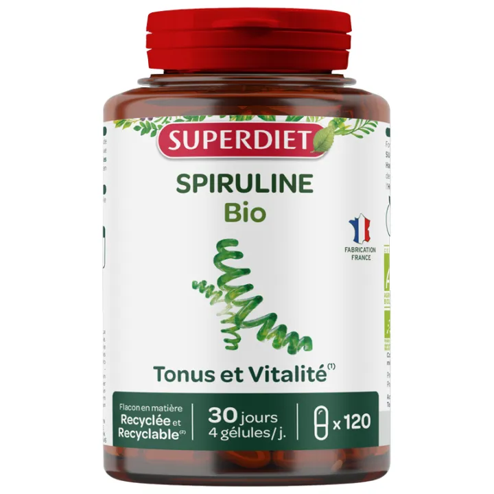 Superdiet Spiruline Gélules x 120