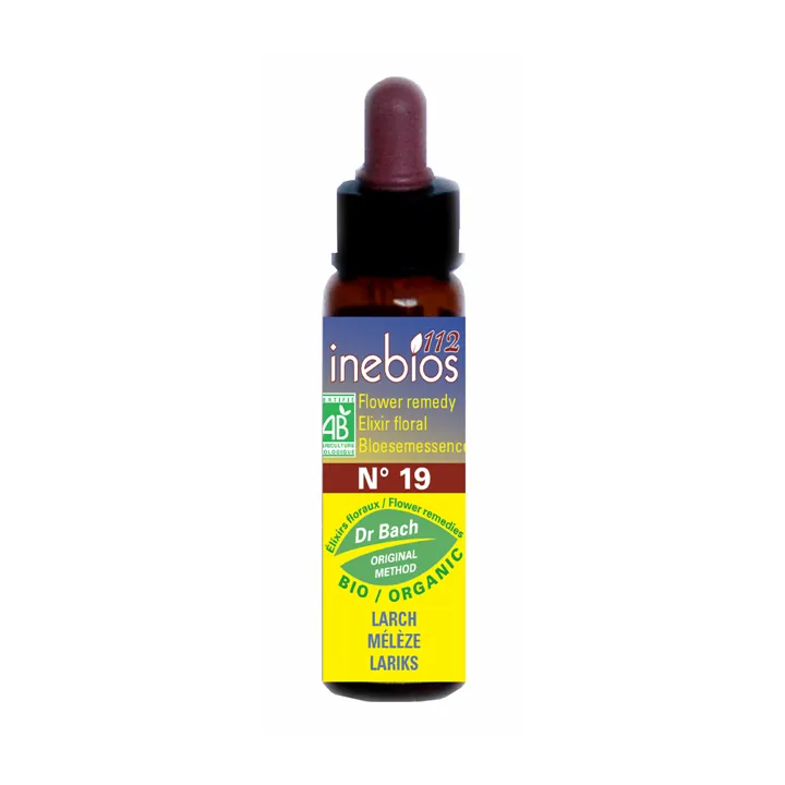 Inebios Fleur de Bach n°19 Larch Mélèze Bio 10 ml