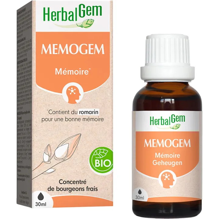 MemoGem Complexe de bourgeons Bio 30 ml HerbalGem