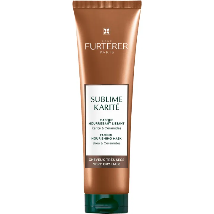 René Furterer Sublime Karité Masque Nourrissant Lissant Cheveux Très Secs 100 ml