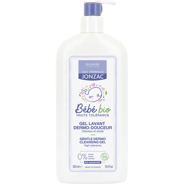 Eau Thermale Jonzac Bébé Bio Gel Lavant Dermo-Douceur 500 ml