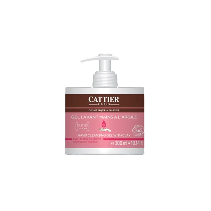 GEL LAVANT MAINS À L’ARGILE Rose - Abricot