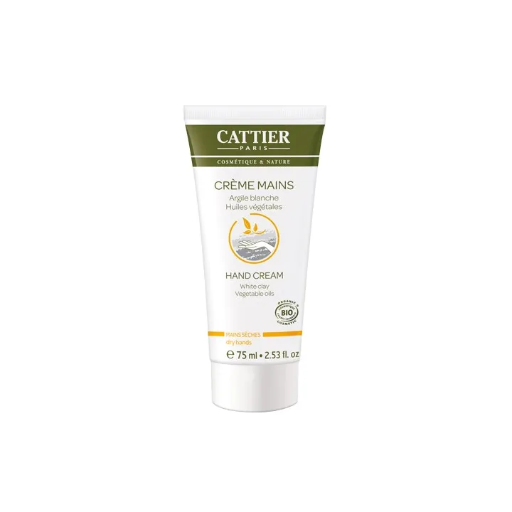 CREME MAINS Argile Blanche