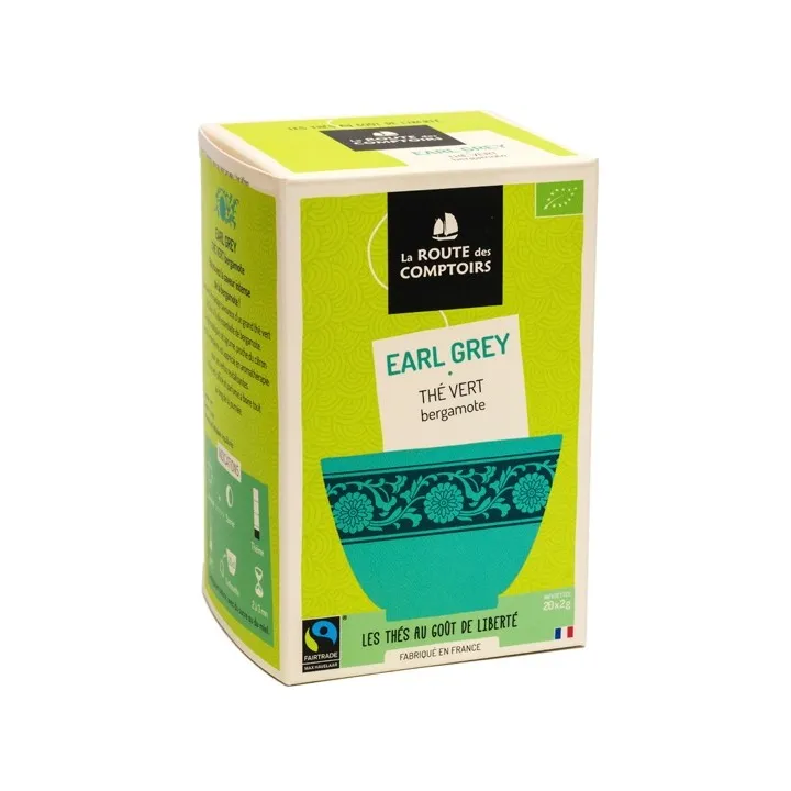 EARL GREY Thé Vert Bergamote