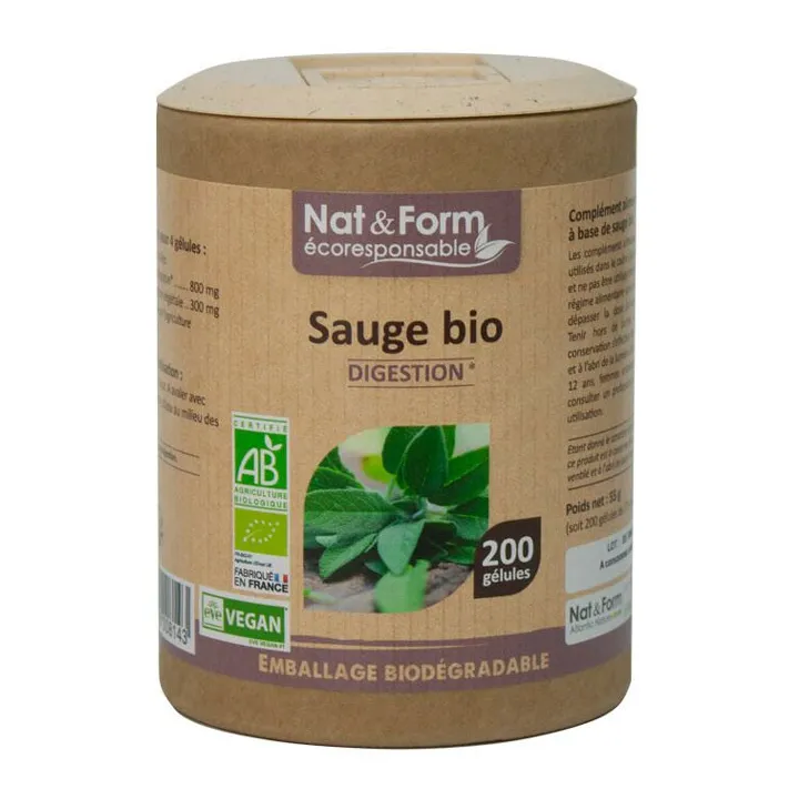NAT & FORM Sauge Bio
