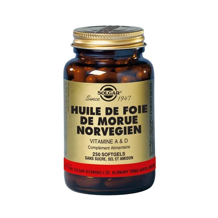 HUILE DE FOIE DE MORUE Norvégien