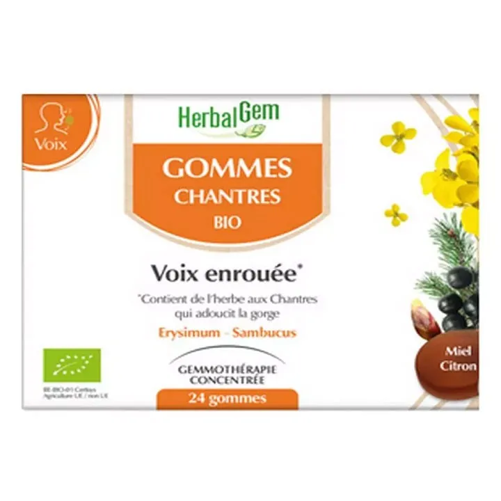 GOMMES DES CHANTRES Bio
