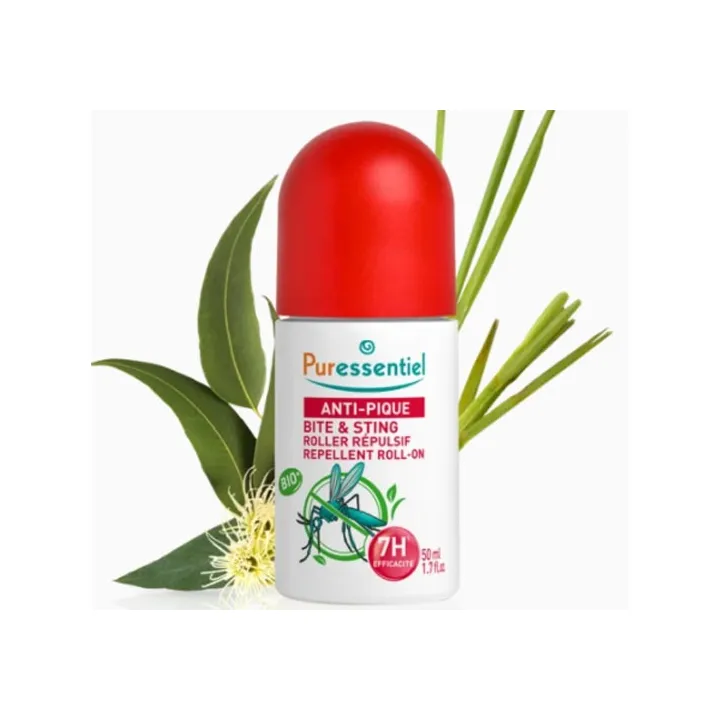 ROLLER ANTI-PIQUE Répulsif Visage & Corps Bio