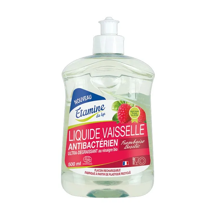 LIQUIDE VAISSELLE Antibactérien Framboise
