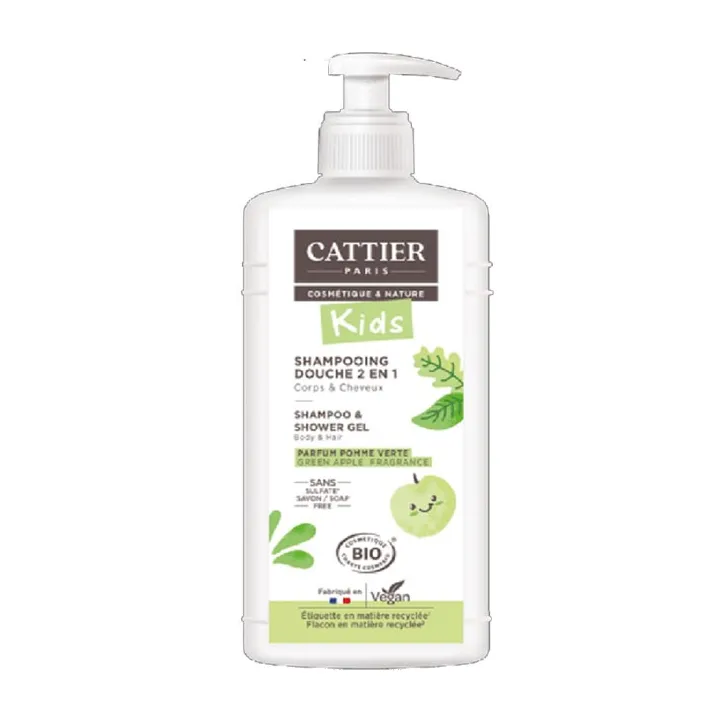 SHAMPOOING DOUCHE Kids Bio Pomme Verte