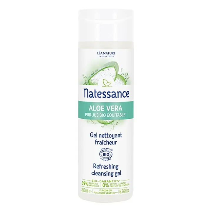 GEL NETTOYANT Fraîchaur Aloe vera Bio