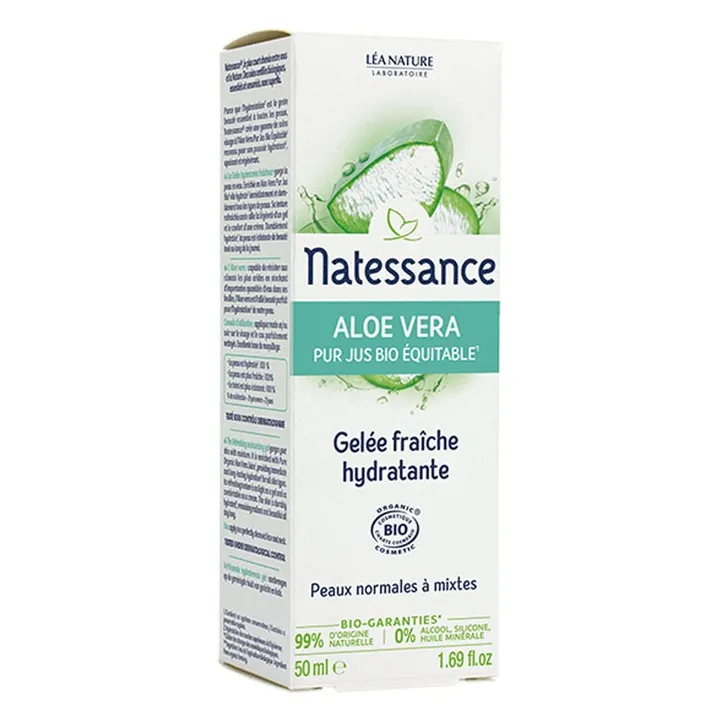 GELEE FRAICHE Hydratante Aloe vera Bio
