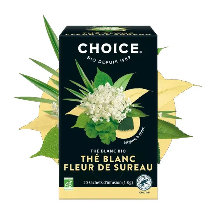 THE BLANC Fleur de Sureau Bio