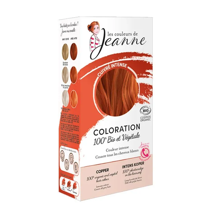 COLORATION BIO Cuivré Intense