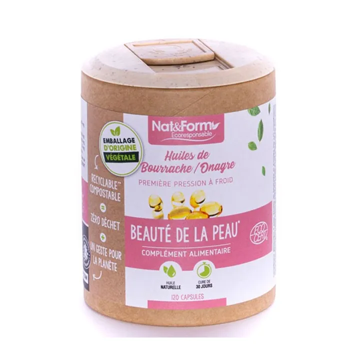NAT & FORM Onagre & Bourrache Bio