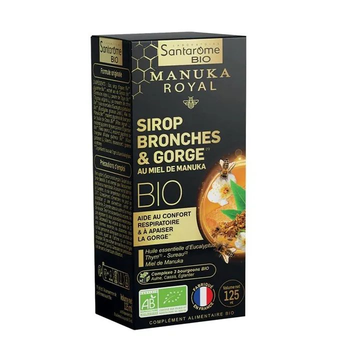 MANUKA ROYAL Sirop Respiratoire Bio