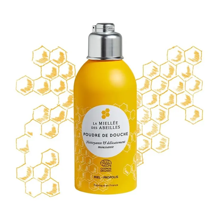 LA MIELLEE DES ABEILLES Poudre de Douche Bio