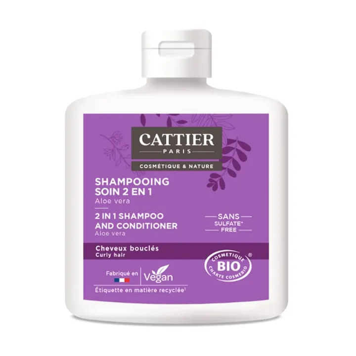 SHAMPOOING Soin 2 en 1 Cheveux Bouclés