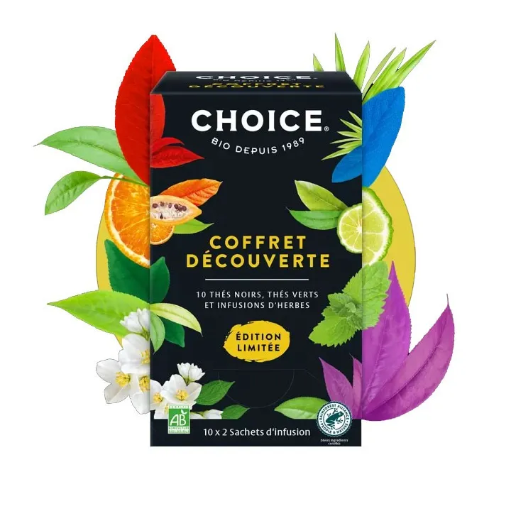 CHOICE Coffret Découverte Bio