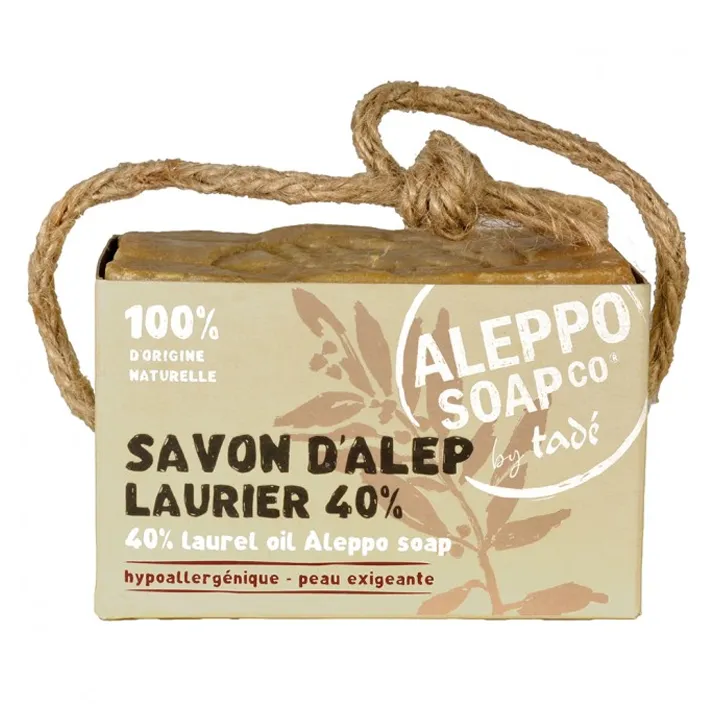 SAVON D'ALEP Laurier 40%
