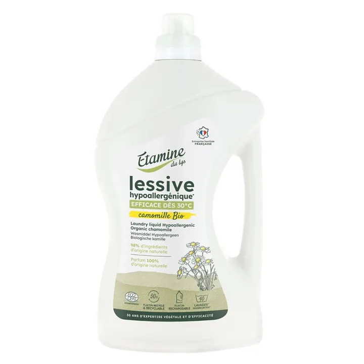 LESSIVE Hypoallergénique à la Camomille Bio