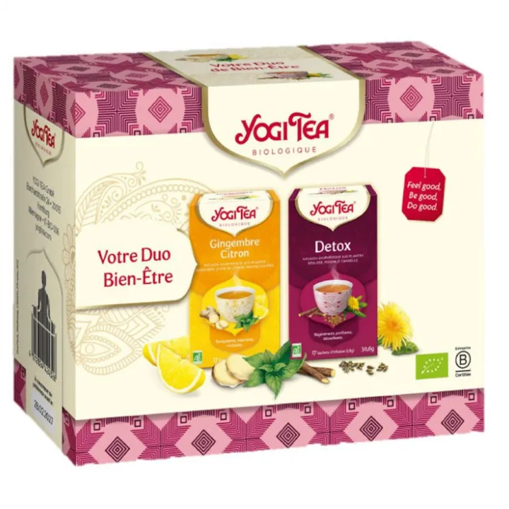 COFFRET YOGI TEA Gingembre Citron