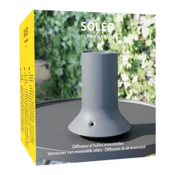 Pranarom diffuseur huiles essentielles Nomade Soleo Gris