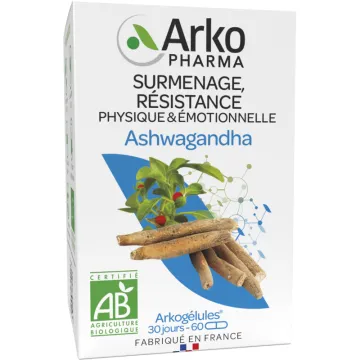 Arkopharma Arkogélules Ashwagandha Bio 60 gélules