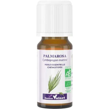Huile Essentielle Bio Palmarosa Dr Valnet 10 ml