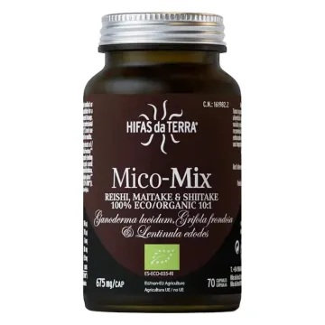 Hifas da Terra Mico-Mix Synergie 3 Champignons Bio 70 Gélules