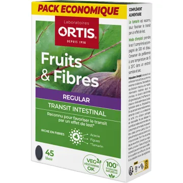 Fruits & Fibres Regular Eco 45 comprimés Ortis