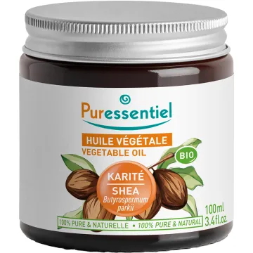 Huile végétale Karité Bio 100 ml Puressentiel