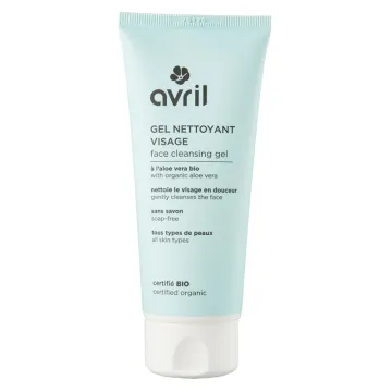 Avril Gel Nettoyant Doux Visage Bio 100ml