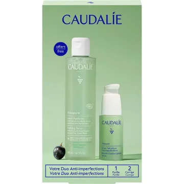 Caudalie Vinopure Sérum Salicylique 30 ml + Lotion Purifiante 200 ml Offerte