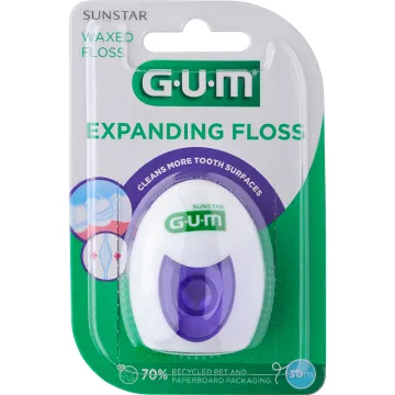 Sunstar GUM Expanding Floss Fil Dentaire 30 m