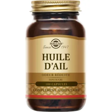 Solgar Huile d’ail 60 capsules