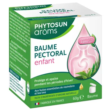 Baume pectoral enfant 60 g – Phytosun Arôms