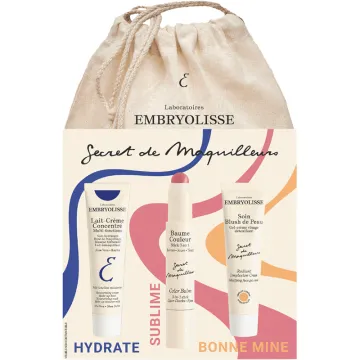 Embryolisse Coffret Secret de Maquilleurs Baume Rose Nude et Blush Abricot Lumière