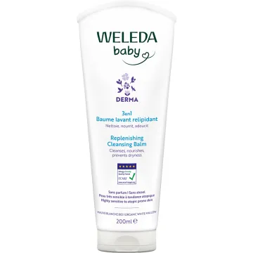Weleda Bébé Derma Baume Lavant Relipidant 3-en-1 200 ml