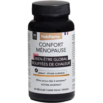 Nat & Form Confort Ménopause 60 Gélules
