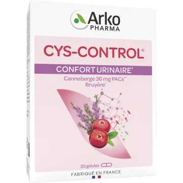 Arkopharma Cys-Control Confort Urinaire 20 Gélules