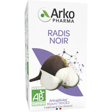Arkopharma Arkogélules Radis Noir Bio 130 gélules