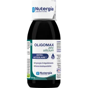 Nutergia Oligomax Zinc-Silicium – Confort ostéo-articulaire – 150 ml