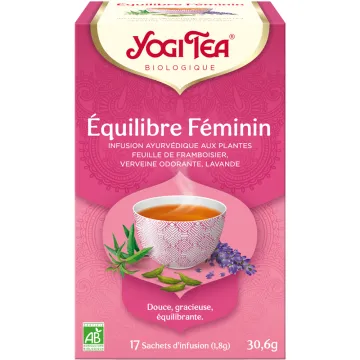 Yogi Tea Équilibre Féminin Infusion Bio 17 sachets