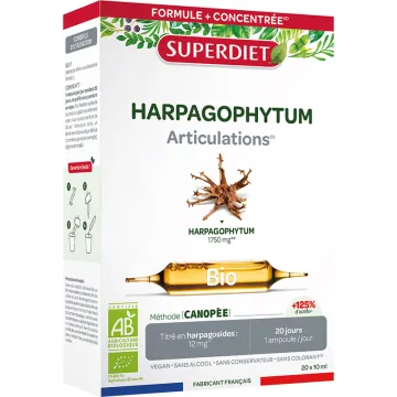Superdiet Harpagophytum Bio Articulations 20 ampoules