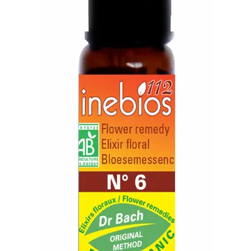 Inebios Fleur de Bach n°6 Cherry Plum Prunus Bio 10 ml